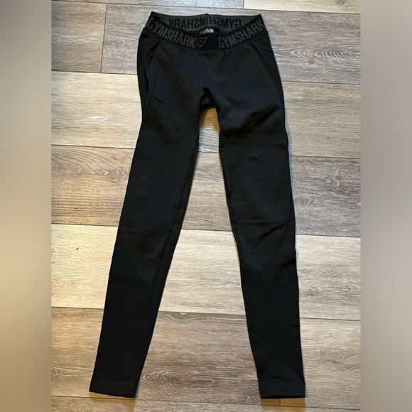 Gymshark Pants - Black Seamless Gym-Shark Leggings